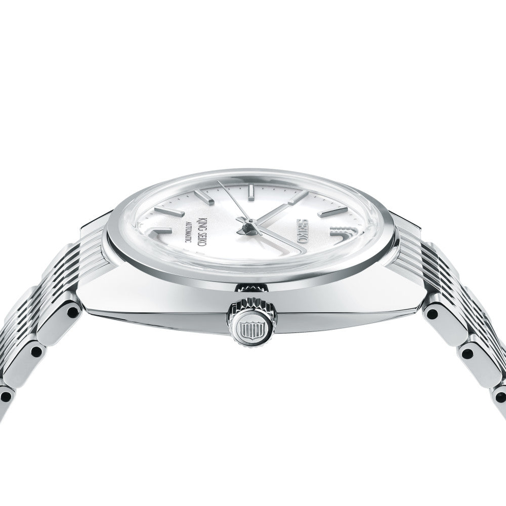 Seiko King Seiko ‘White’ 6L 1969 Re-Interpretation - SJE109J1 - KRISHNA WATCH COMPANY