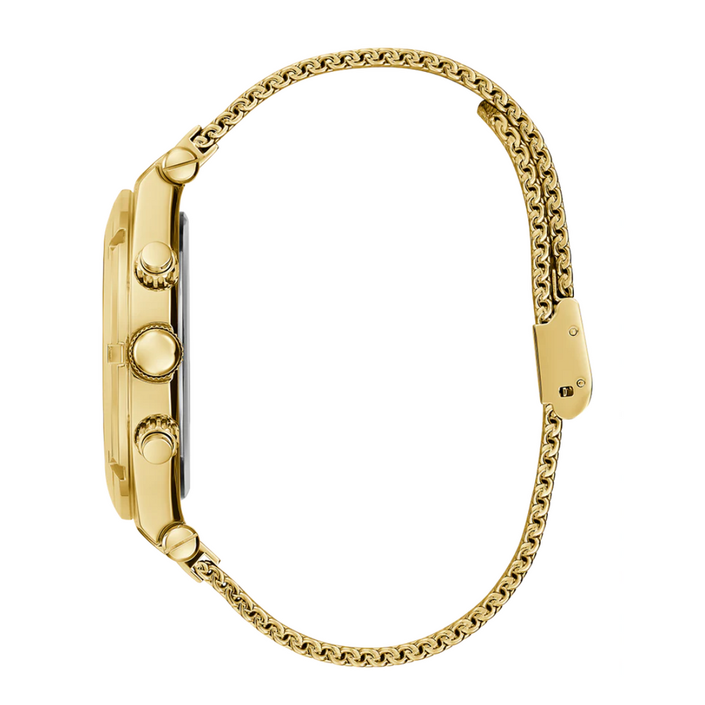 Guess Men's Gold Tone Multi-function Watch GW0582G2 - KRISHNA WATCH COMPANY