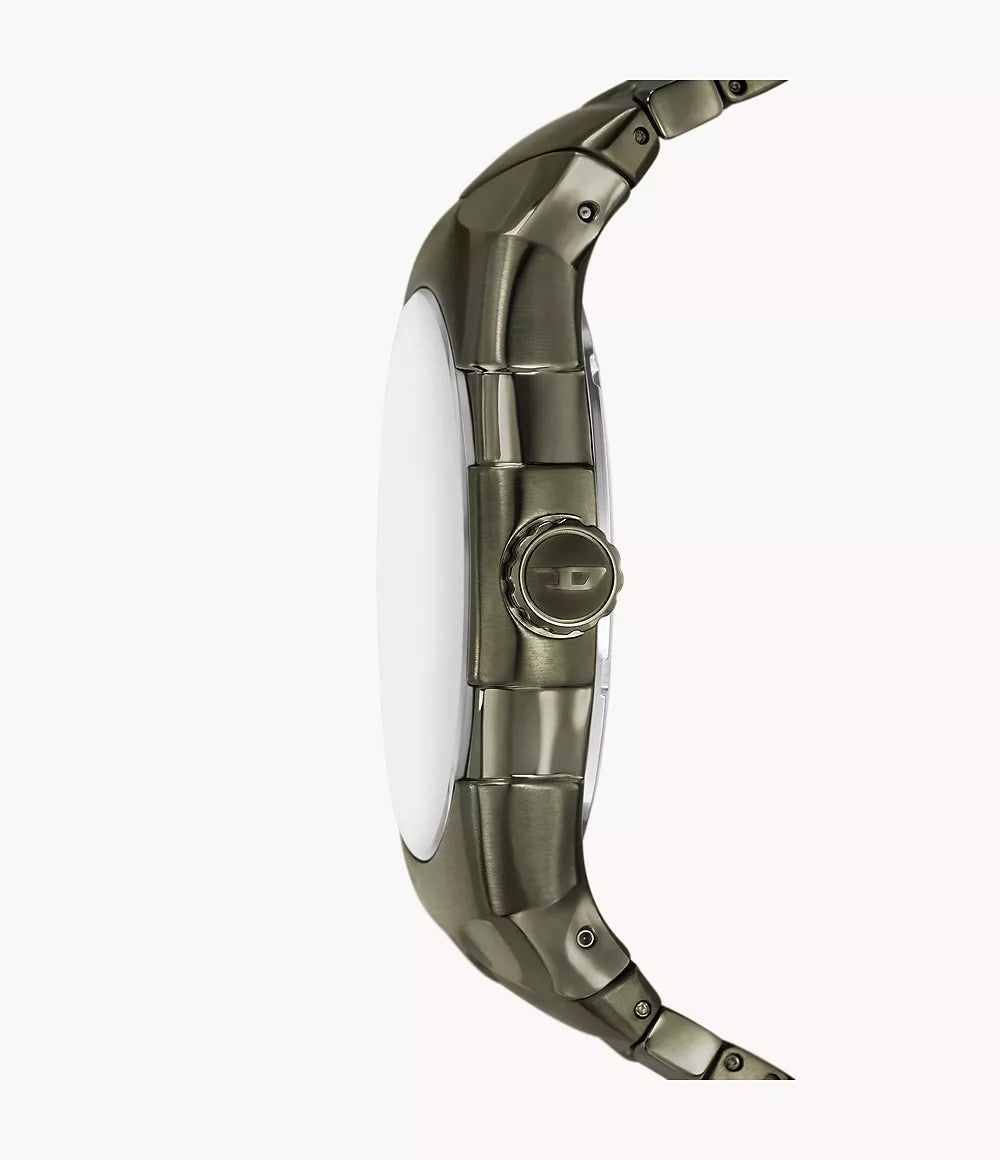 Diesel D-Sruptor Three-Hand Green Stainless Steel Watch - DZ2215 - KRISHNA WATCH COMPANY