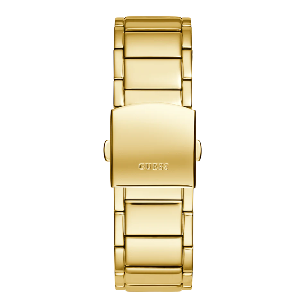 Guess Men's Gold Tone Multi-function Watch GW0456G3