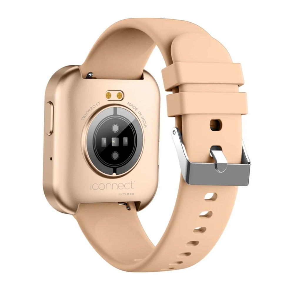 Timex IConnect Calling Smartwatch |1.83" TFT Display With 2z40x284 Pixel Resolution|Single Sync Bluetooth Calling|AI Voice Assist|100+ Sports Modes|200+ Watchfaces|Upto 7 Days Battery (Normal Usage) - TWIXW201T - KRISHNA WATCH COMPANY