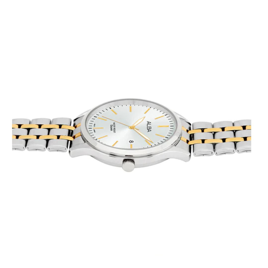 ALBA Sturdy White Dial Watch - AS9S12X1 - KRISHNA WATCH COMPANY