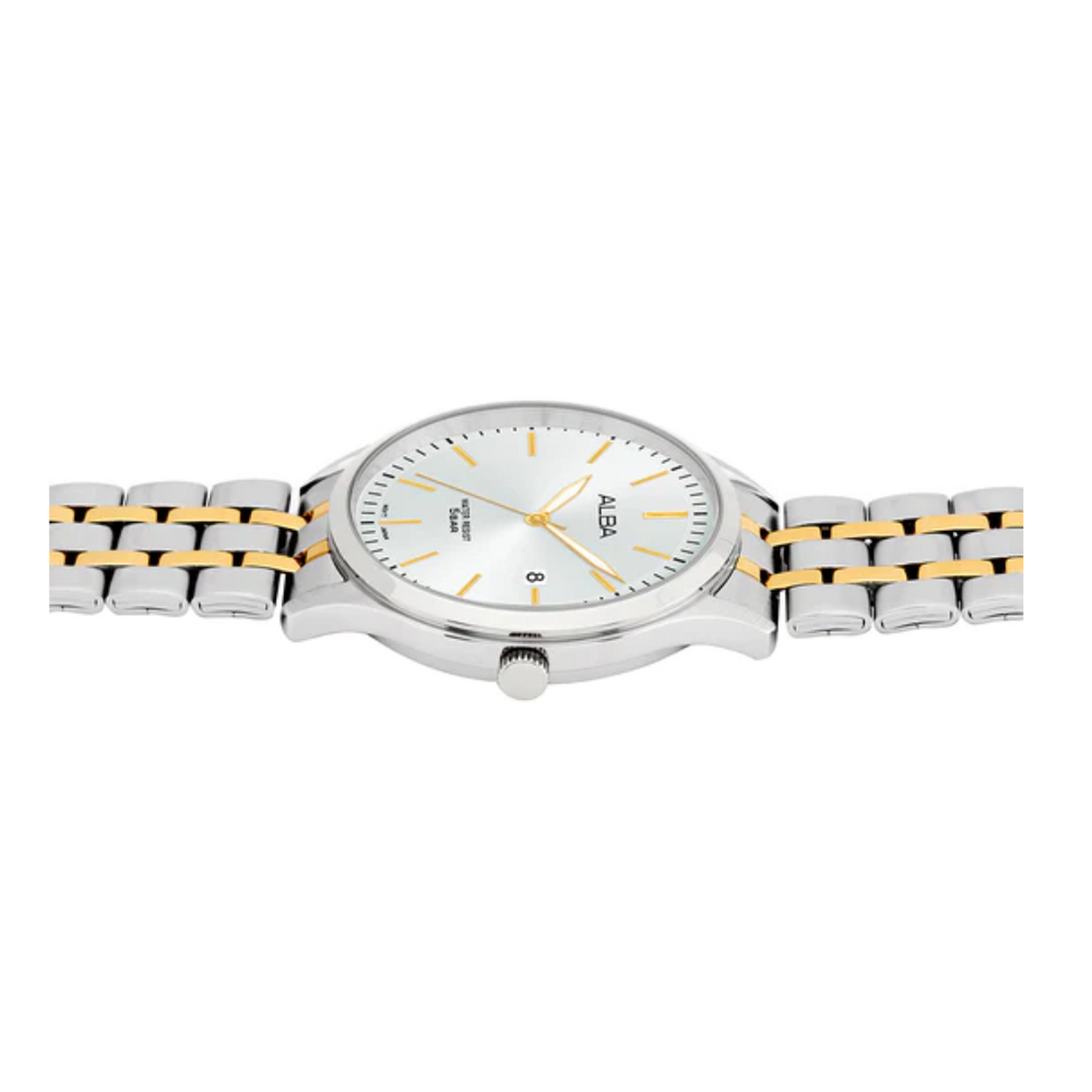 ALBA Sturdy White Dial Watch - AS9S12X1 - KRISHNA WATCH COMPANY