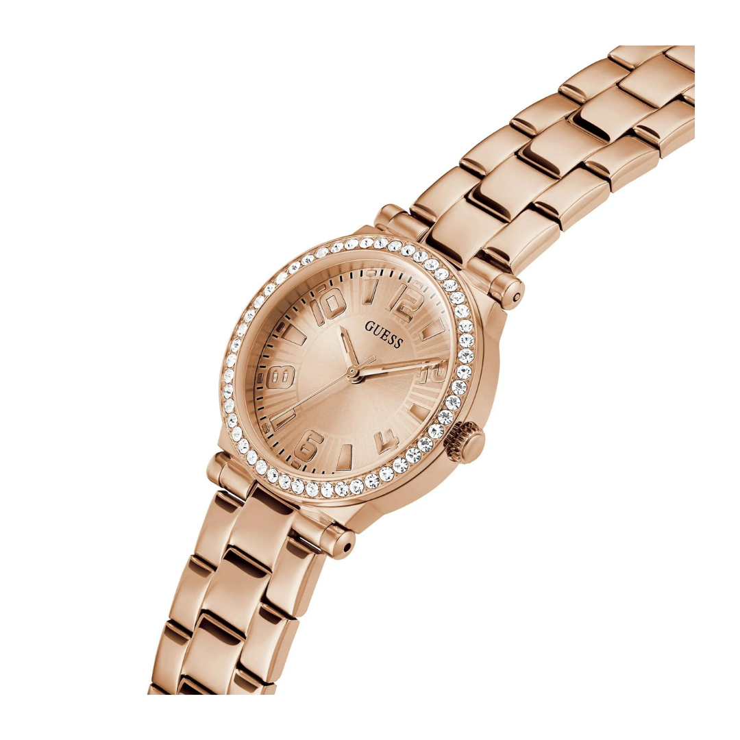 Guess Women's Watch Rose Gold Tone Case Quartz GW0686L3 - KRISHNA WATCH COMPANY