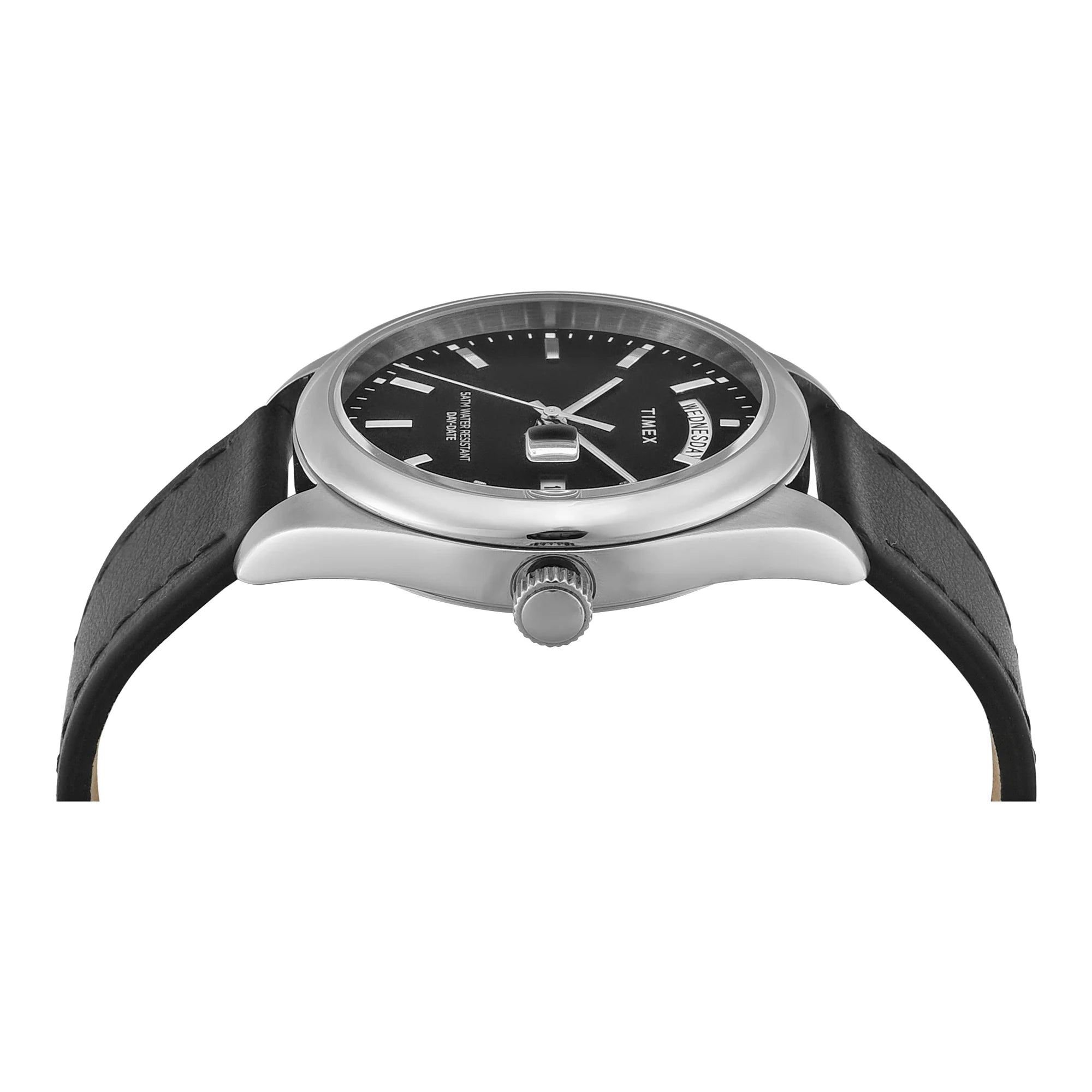 TIMEX Trend Legacy Black Round Dial Analog Men's Watch - TWEG27107 - KRISHNA WATCH COMPANY