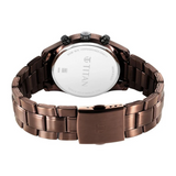 Titan Neo SplashBlack Dial Quartz Multifunction Stainless Steel Strap watch for Men - 1805KM08