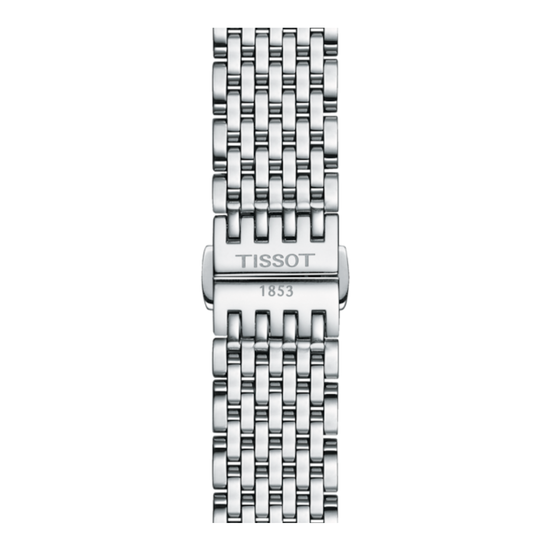 Tissot Unisex T-classic Round White Watches T1432101101101 - KRISHNA WATCH COMPANY