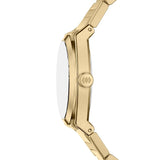 Fossil Everett 27mm Three-Hand Gold-Tone Stainless Steel Watch ES5493