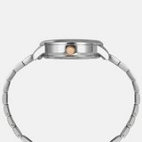 Timex E Class Male Silver Analog Stainless Steel Watch TWEG23503