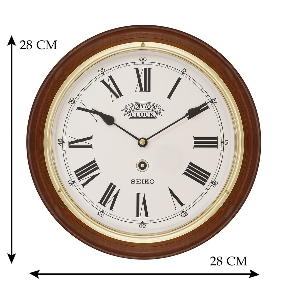 SEIKO Wall Clock QXA144BN - KRISHNA WATCH COMPANY