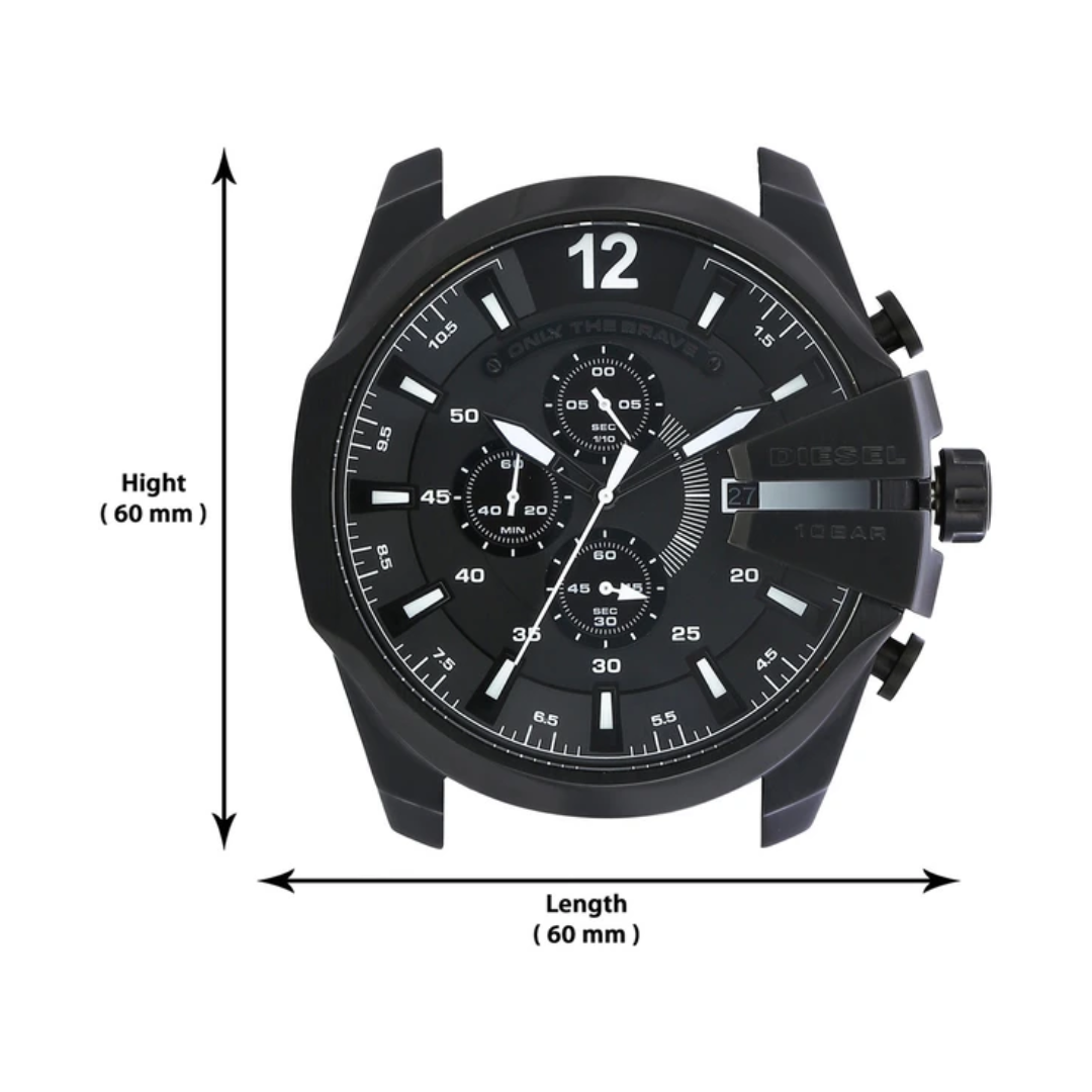 DIESEL Mega Chief Chronograph Analog Watch for Men - DZ4283 - KRISHNA WATCH COMPANY