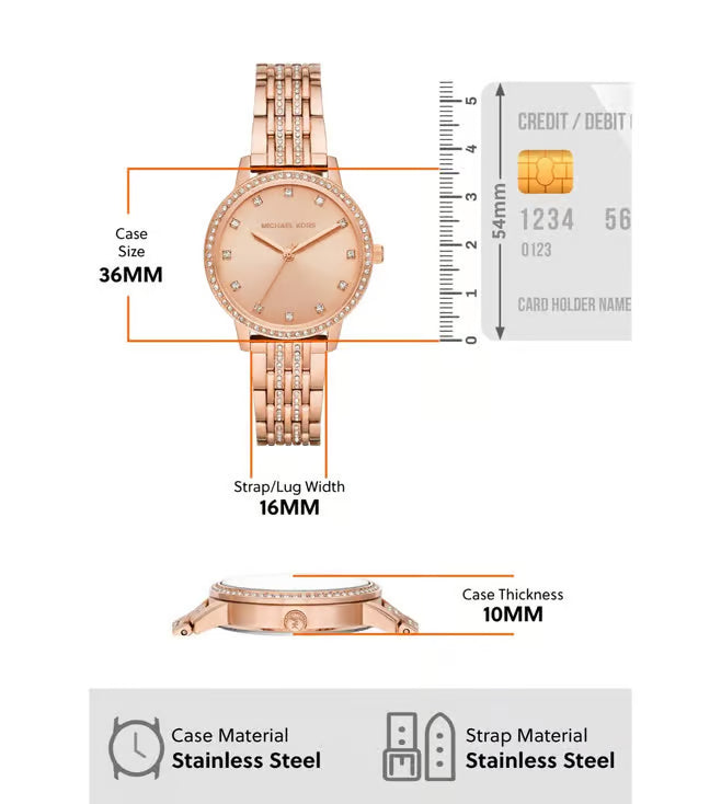 Michael Kors Melissa Analog Watch for Women - MK4369 - KRISHNA WATCH COMPANY