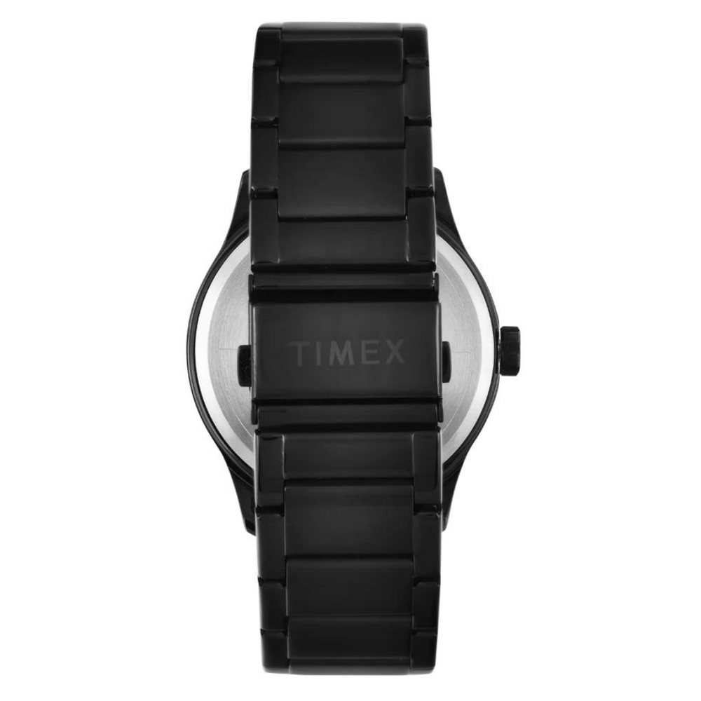 Timex Men Black Round Multifunction Dial Watch - TW0TG7625 - KRISHNA WATCH COMPANY
