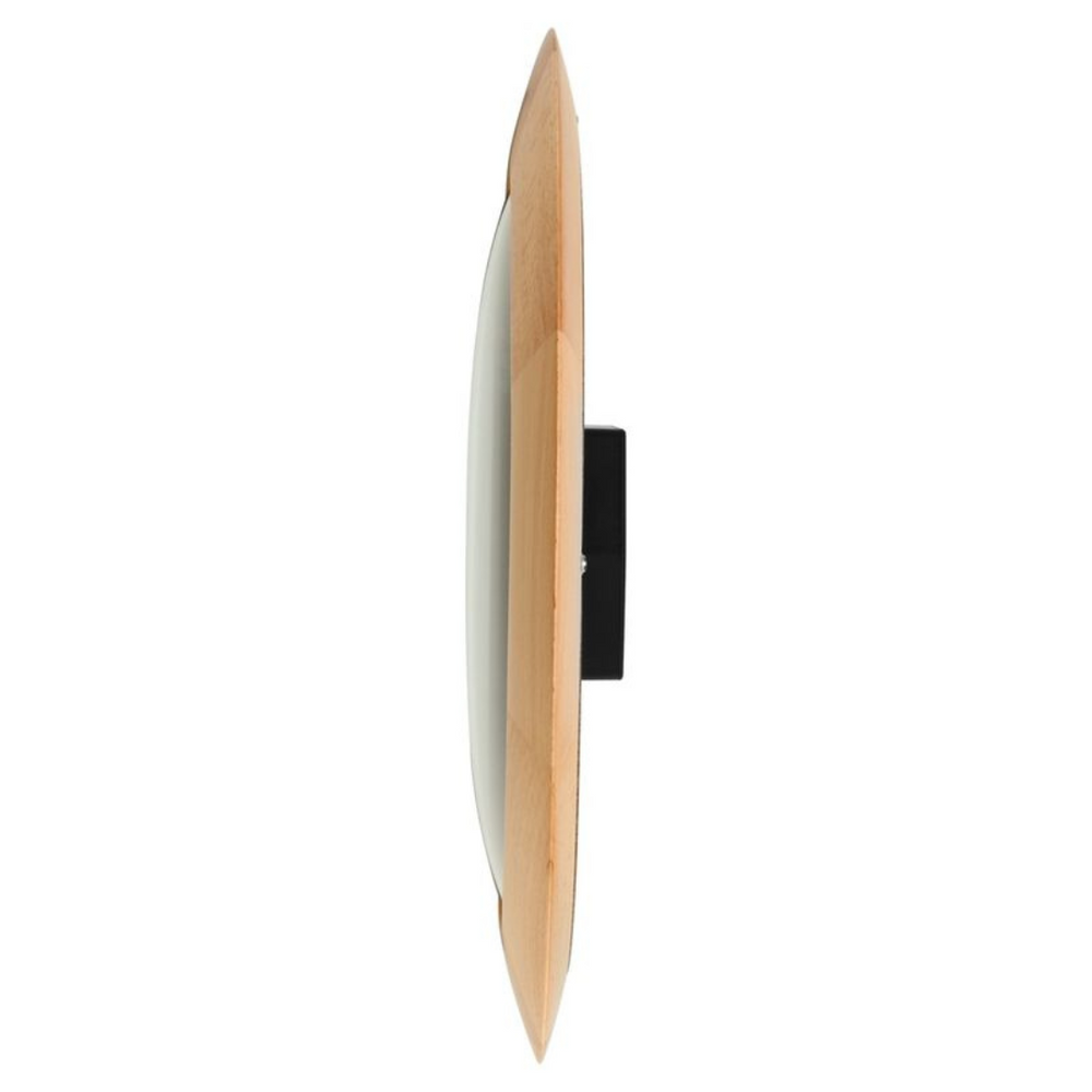 Titan Wooden Wall Clock with Domed Glass - W0035WA01 - KRISHNA WATCH COMPANY