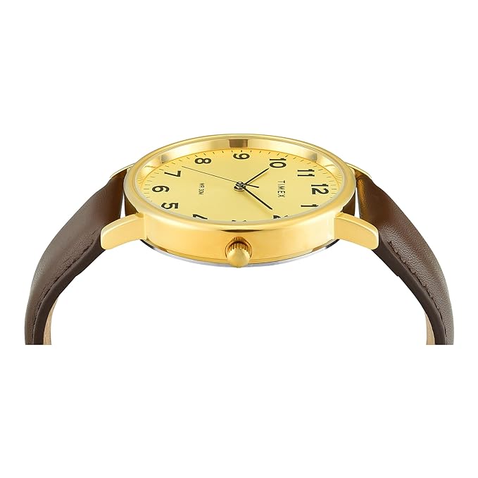 TIMEX Beige Round Dial Analog Mens Watch - TWTG12203 - KRISHNA WATCH COMPANY