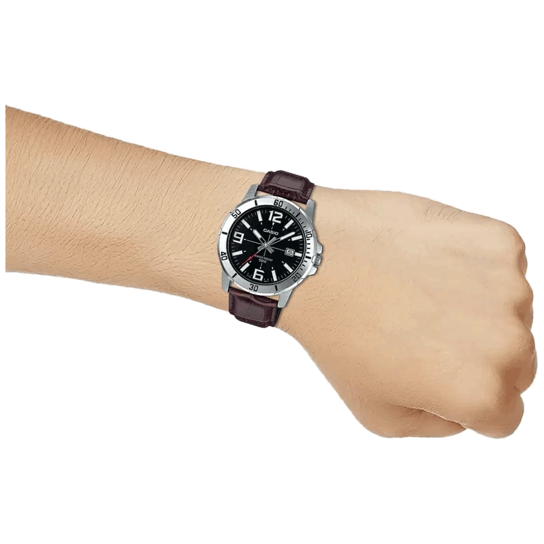 Casio enticer MEN MTP-VD01L-1BVUDF - A1370 - KRISHNA WATCH COMPANY
