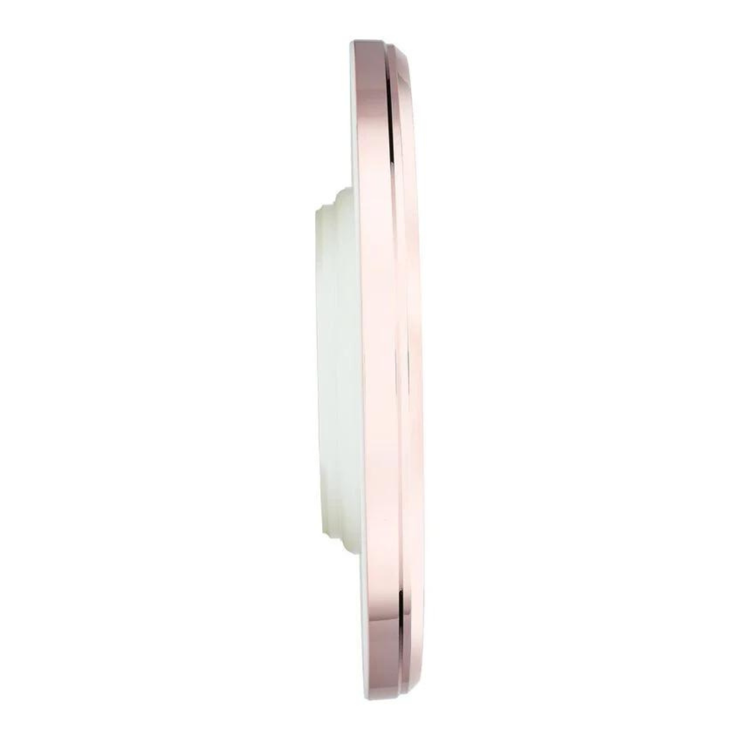 Titan Classic Rose Gold Wall Clock with Silent Sweep Technology - NTW0001PA03 - KRISHNA WATCH COMPANY