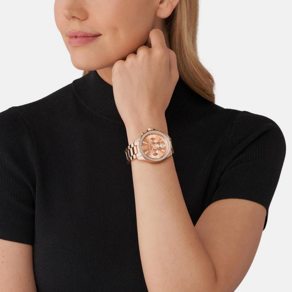 michael kors Wren Chronograph Watch for Women MK7430 - KRISHNA WATCH COMPANY