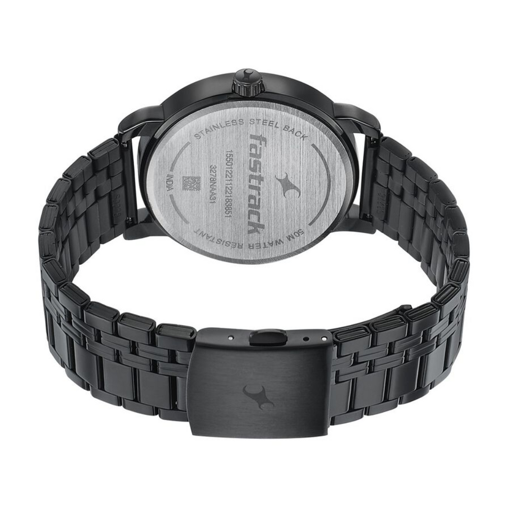 Fastrack Style Up Grey Dial Watch for Guys - 3278NM01 - KRISHNA WATCH COMPANY