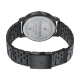 Fastrack Style Up Grey Dial Stainless Steel Strap Watch for Guys - 3278NM01