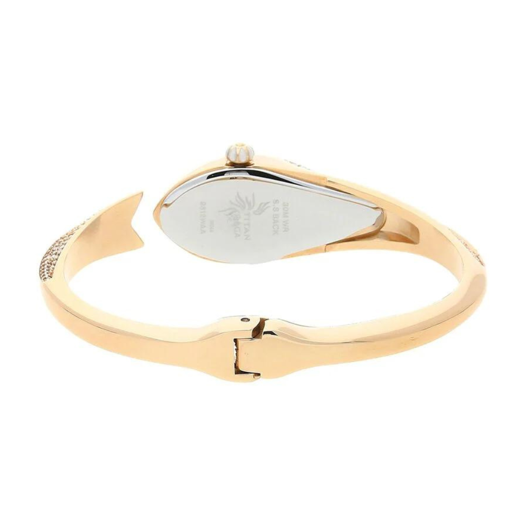 Titan Raga Aqua Mother of Pearl Dial Analog Watch for Women - 9812WM01 - KRISHNA WATCH COMPANY