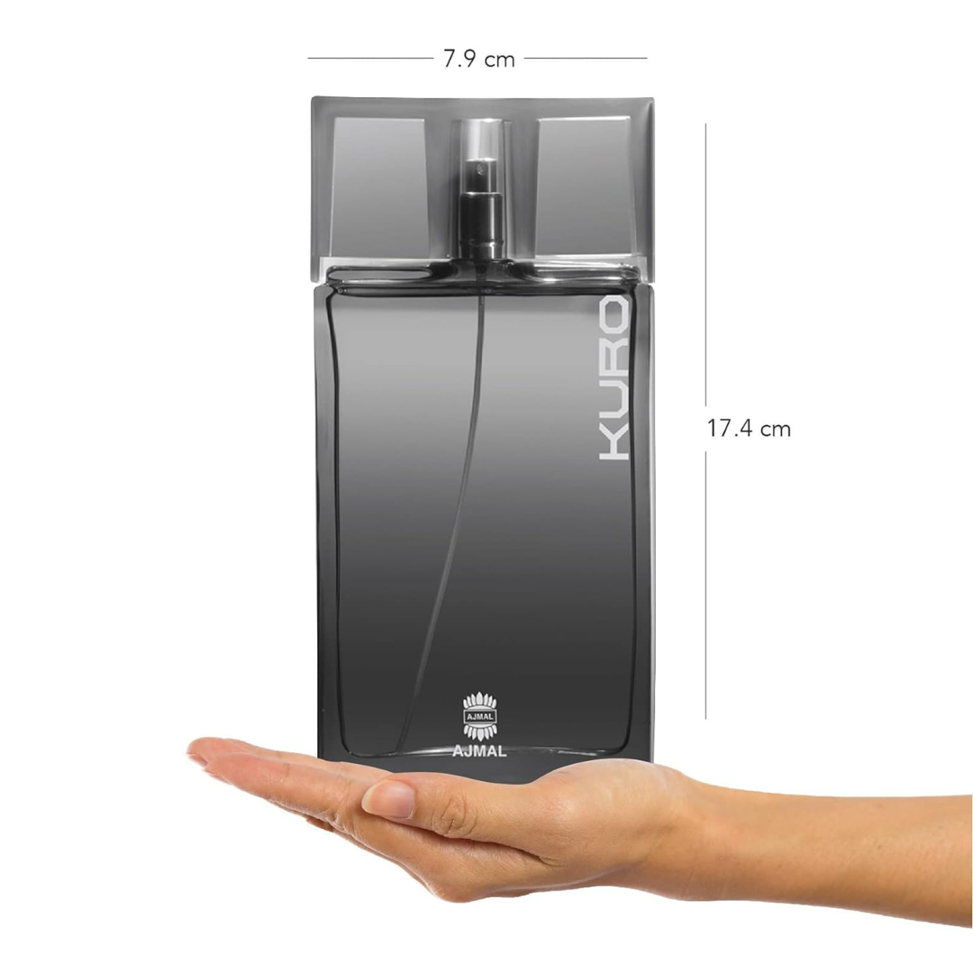 Ajmal Perfume Kuro EDP 90 ml - KRISHNA WATCH COMPANY