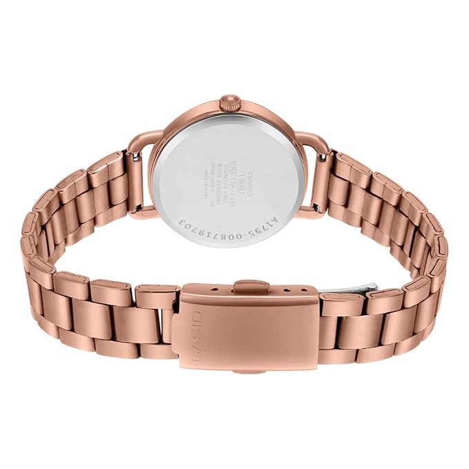 Casio Enticer Ladies LTP-E412PG-4ADF - A1795 - KRISHNA WATCH COMPANY