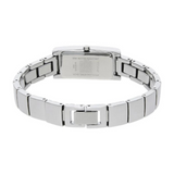 Titan Raga Silver Quartz Analog Stainless Steel Strap Watch for Women 9720SM01