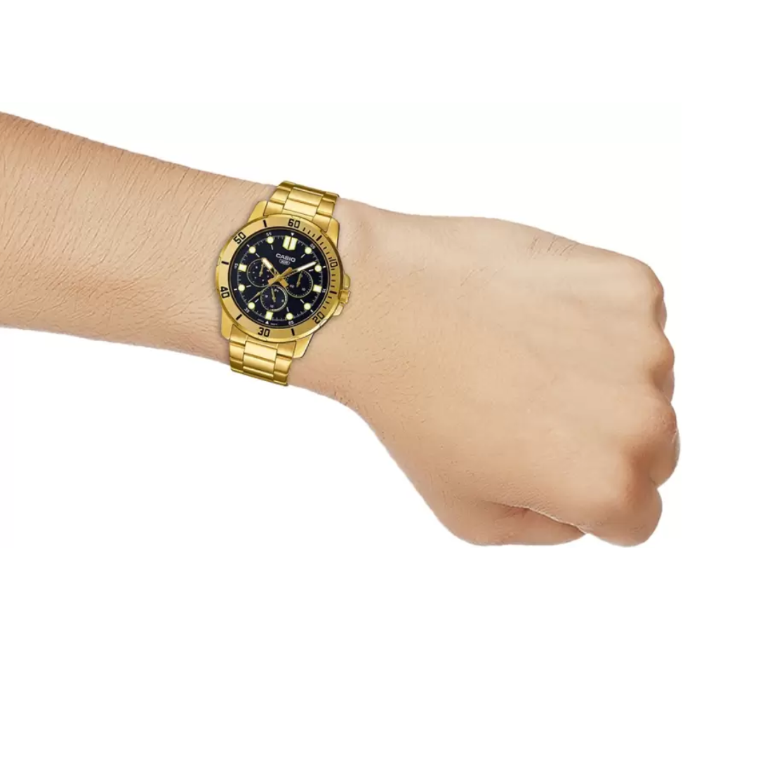 ENTICER MEN MTP-VD300G-1EUDF - A1856 - KRISHNA WATCH COMPANY