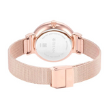 Titan Slimline Silver Dial Quartz Multifunction Stainless Steel Strap Watch for Women 95144WM01