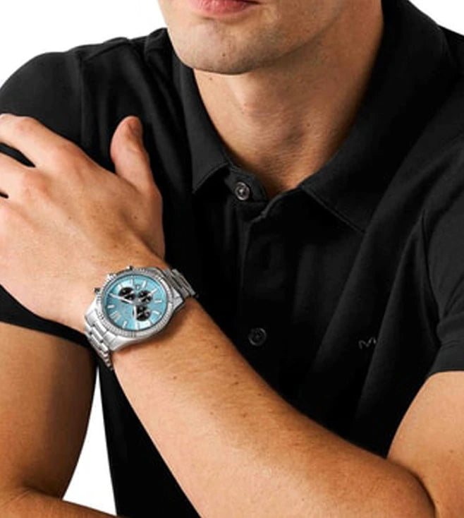 MICHAEL KORS Lexington Chronograph Watch for Men MK9165 - KRISHNA WATCH COMPANY