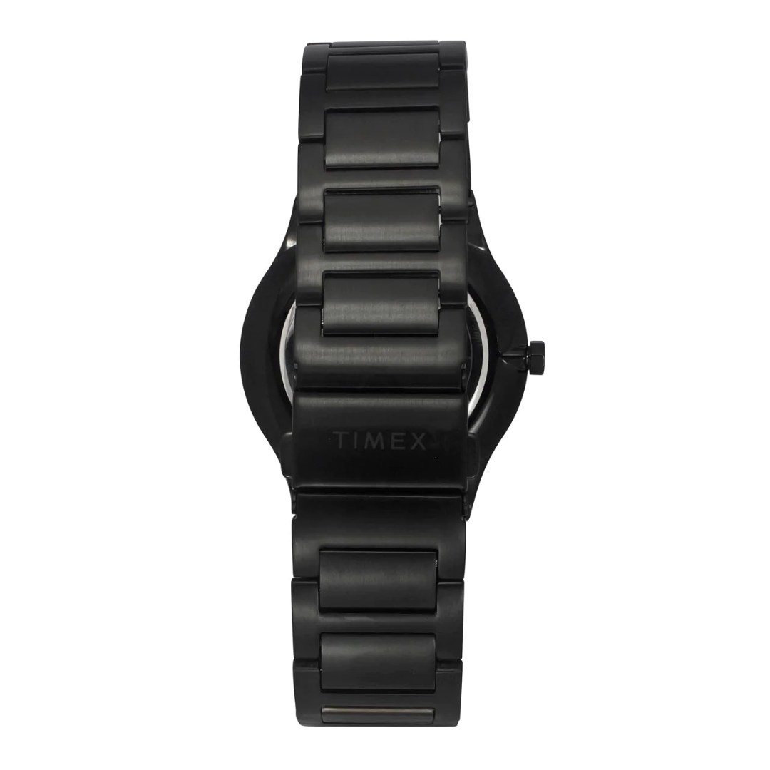 Timex Men Analaog Black Round Stainless Steel Dial Watch - TWEG23603 - KRISHNA WATCH COMPANY
