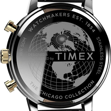 Timex Trend 3 Hands Men's Analog Black Dial Quartz Watch - TW2U39100UJ - KRISHNA WATCH COMPANY