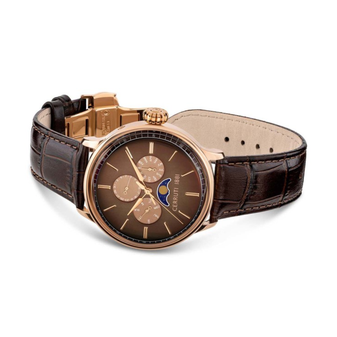 CERRUTI DERVIO Watch for Men CECIWGF2224604W - KRISHNA WATCH COMPANY