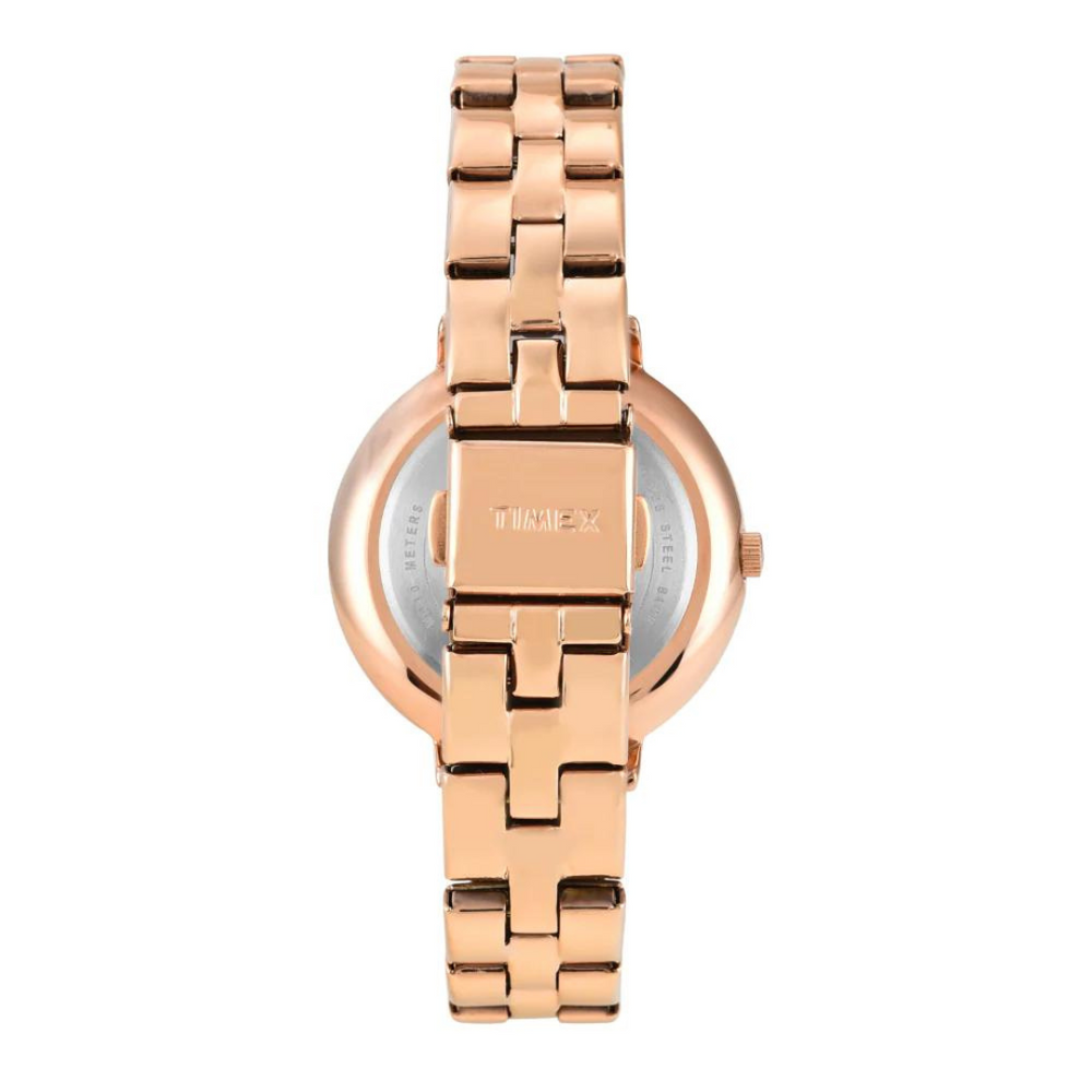 Timex Women Green Round Analog Dial Watch- TWEL14710 - KRISHNA WATCH COMPANY