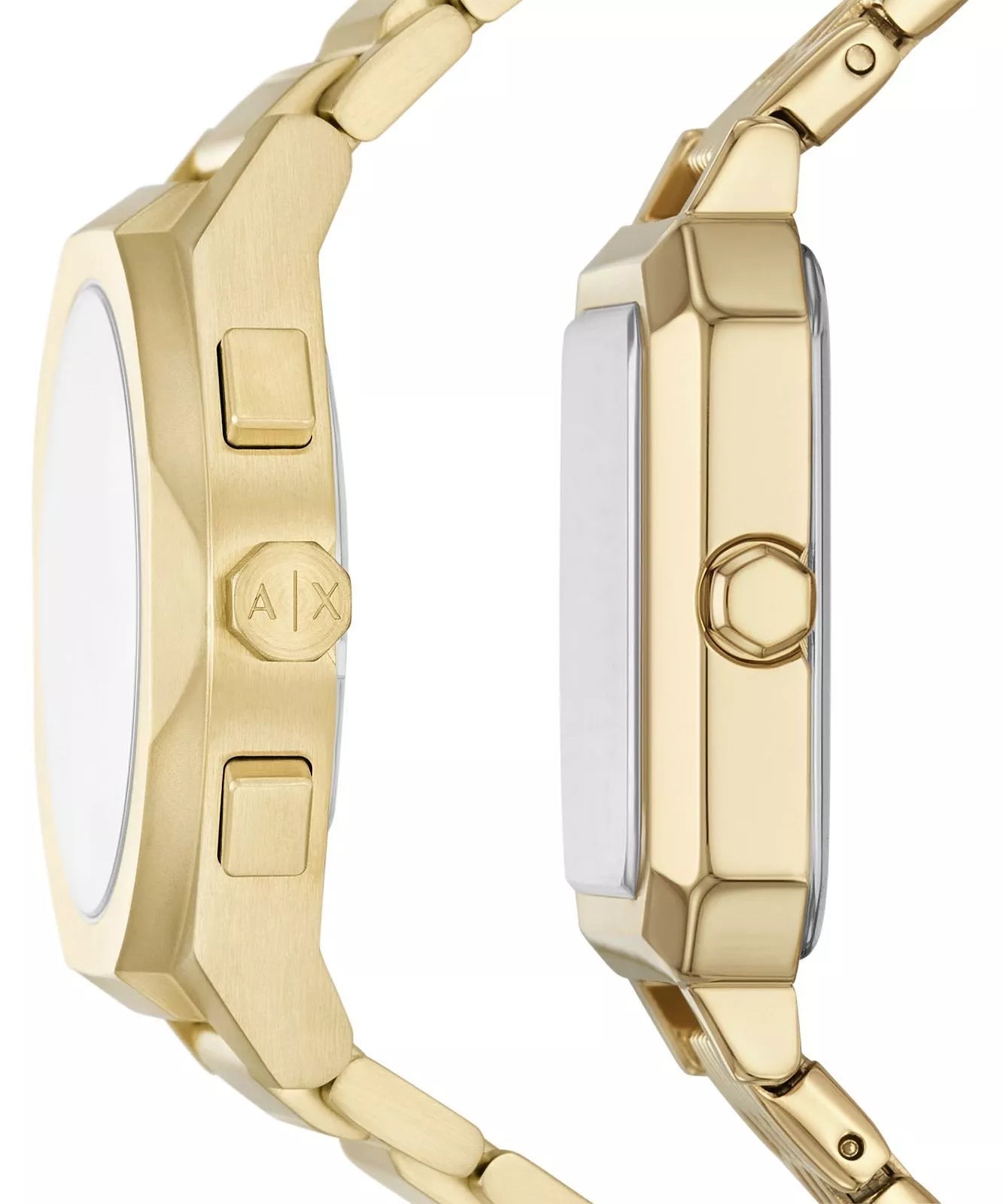 Armani Exchange Sync Set Of 2 His and Her Bracelet Watch - AX7171SET - KRISHNA WATCH COMPANY