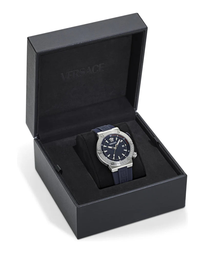 VERSACE GRECA LOGO DIVER MEN VE8G00124 - KRISHNA WATCH COMPANY