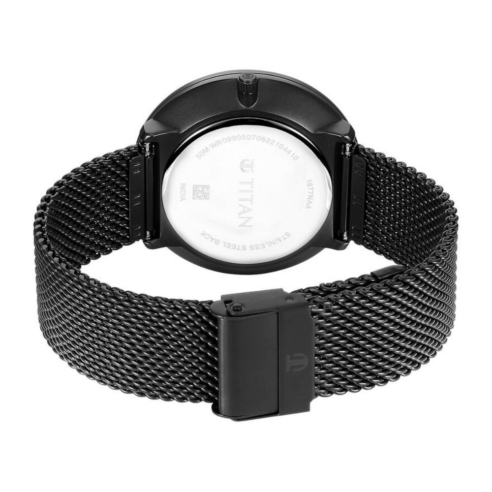 Titan Men's Slimline Watch - 1877NM01 - KRISHNA WATCH COMPANY