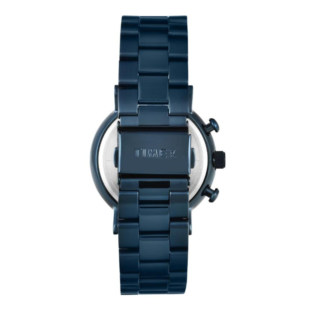Timex Men Blue Round Multifunction Dial Watch - TWEG20028 - KRISHNA WATCH COMPANY