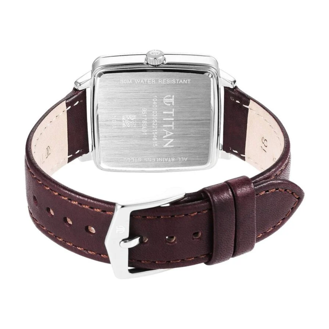 Titan Avant Garde Watch for Women 95176SL01 - KRISHNA WATCH COMPANY