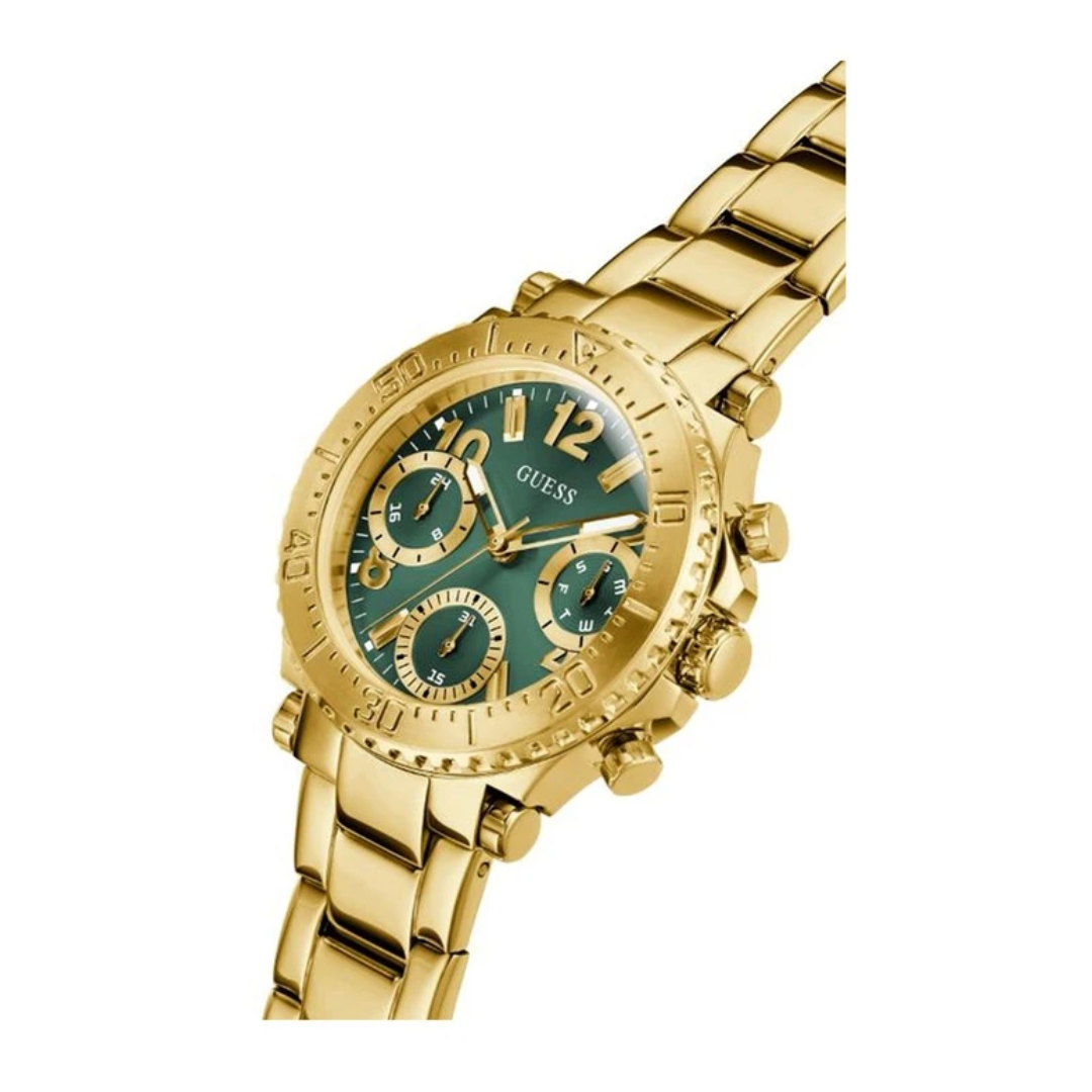 GUESS Analog Green Dial Women's Watch- GW0465L5 - KRISHNA WATCH COMPANY