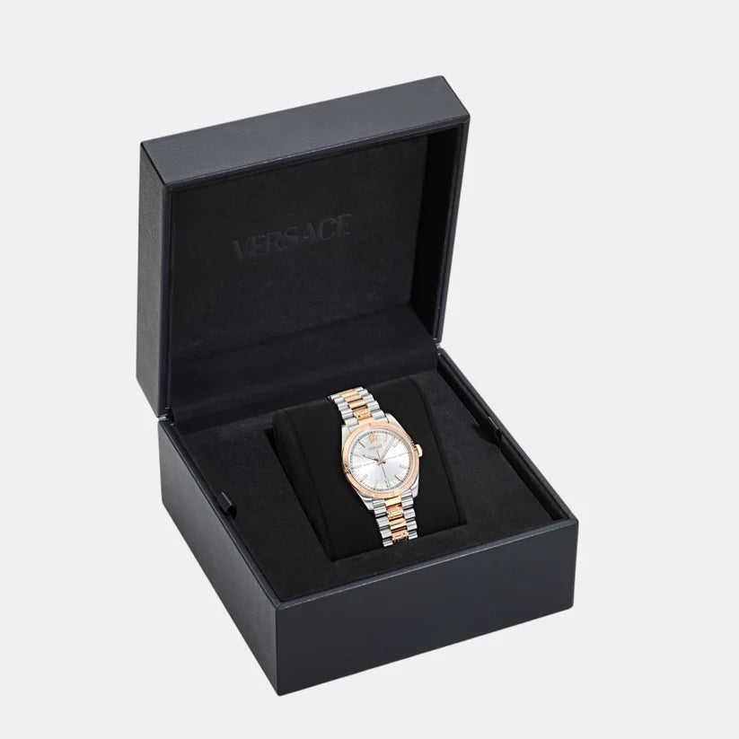 VERSACE Women Quartz White Dial Analog Watch VE0E00525