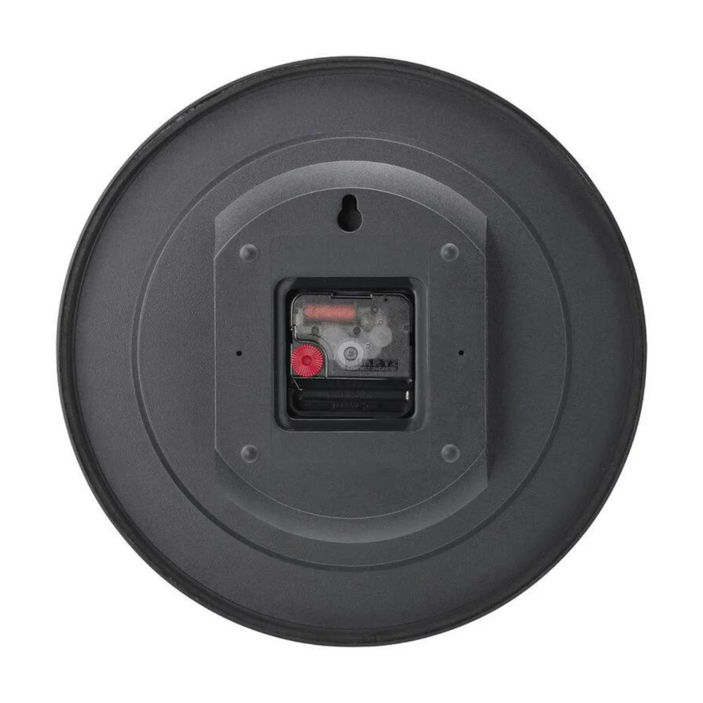 Titan Black Wall Clock with Domed Glass W0010PA01 - KRISHNA WATCH COMPANY