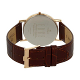 Titan Quartz Analog Brown Dial Leather Strap Watch for Men 1595WL03 - KRISHNA WATCH COMPANY