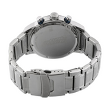 Titan Quartz Chronograph Blue Dial Watch for Men - 90086KM01 - KRISHNA WATCH COMPANY