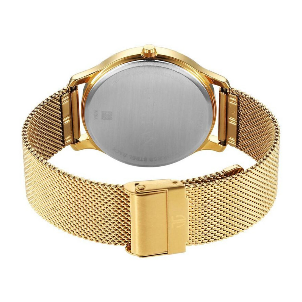 Titan Karishma Quartz Analog White Dial Stainless Steel Strap Watch for Men NT1825YM11 - KRISHNA WATCH COMPANY