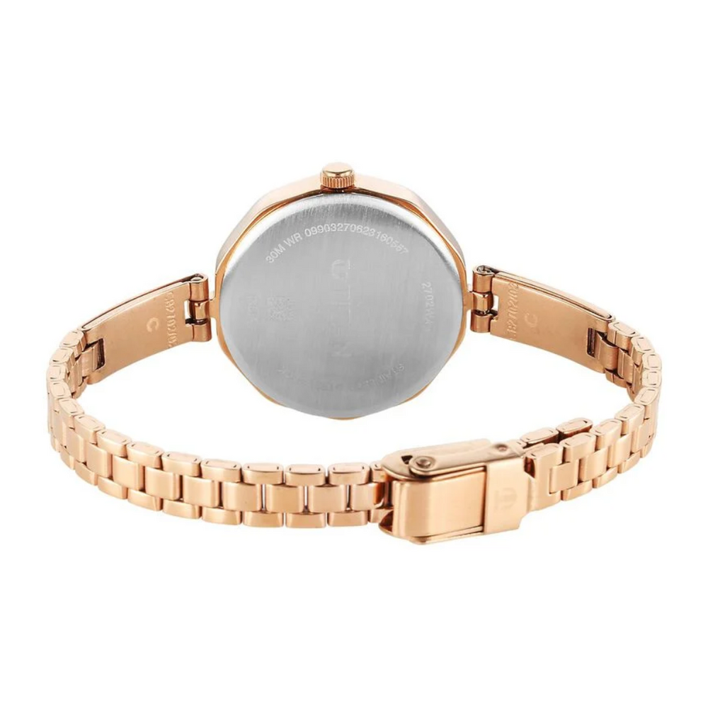 Titan Karishma Quartz Analog Pink Dial Watch for Women - 2702WM02 - KRISHNA WATCH COMPANY