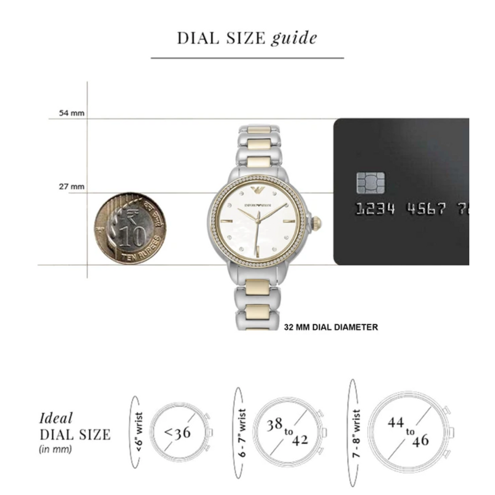 Emporio Armani Analog Watch for Women AR11524 - KRISHNA WATCH COMPANY