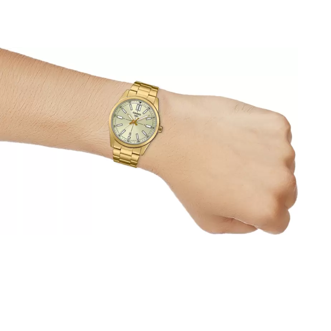 CASIO ENTICER MEN MTP-VD02G-9EUDF(A1952) - KRISHNA WATCH COMPANY