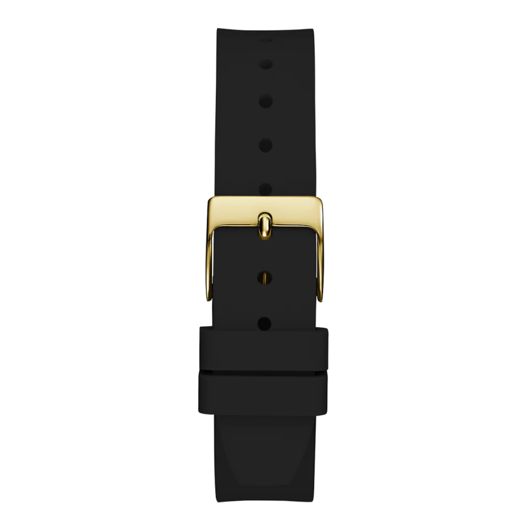 Guess Ladies Black Gold Tone Analog Watch - GW0658L1 - KRISHNA WATCH COMPANY